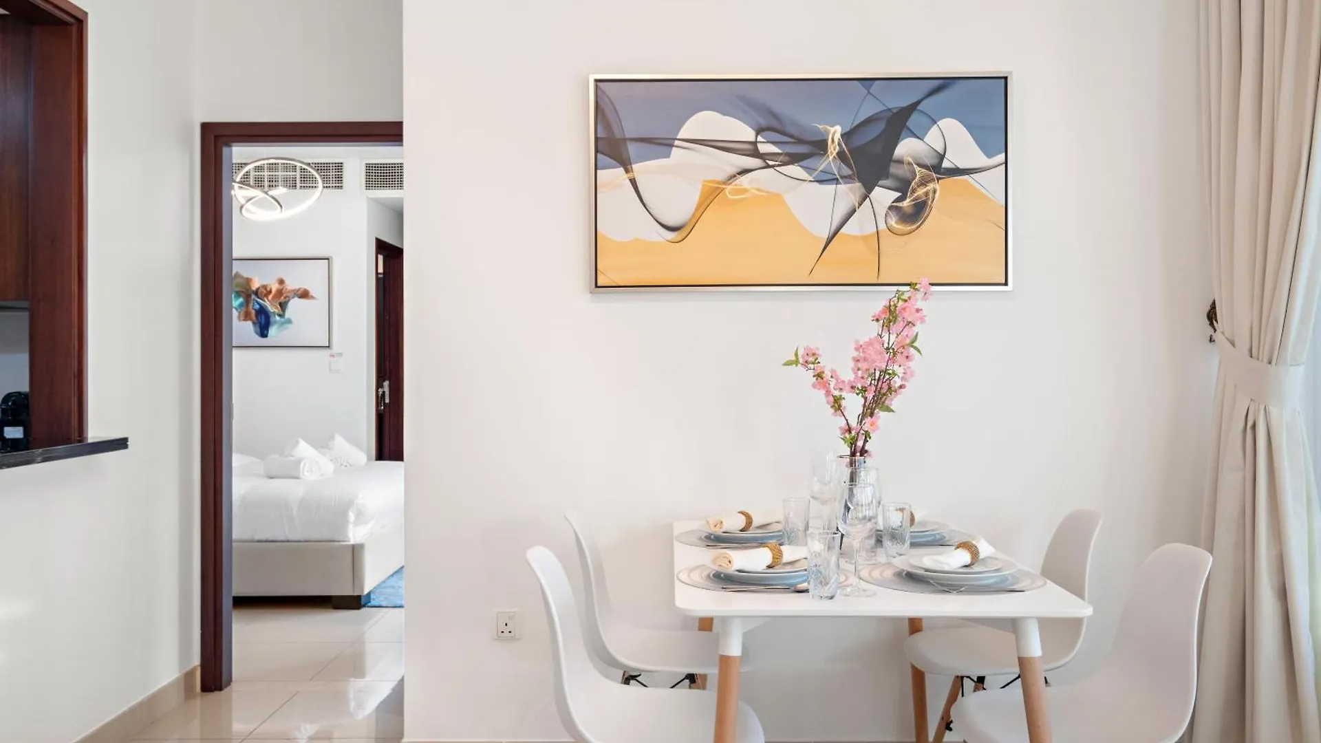 شقة Elegant 1Br With Stunning Views At 29 Boulevard دبي الإمارات العربية المتحدة